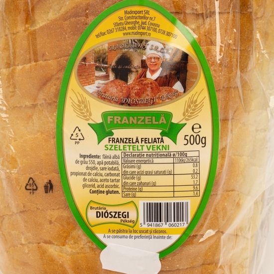 Franzelă albă 500g