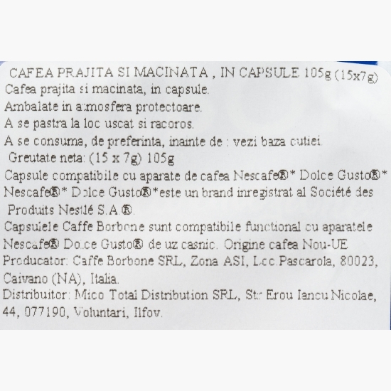 Blu 15 băuturi, capsule cafea