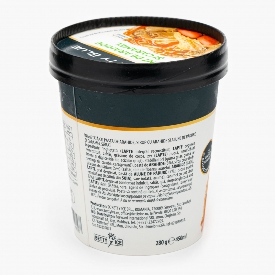 Înghețată cu cremă de arahide și caramel 280g
