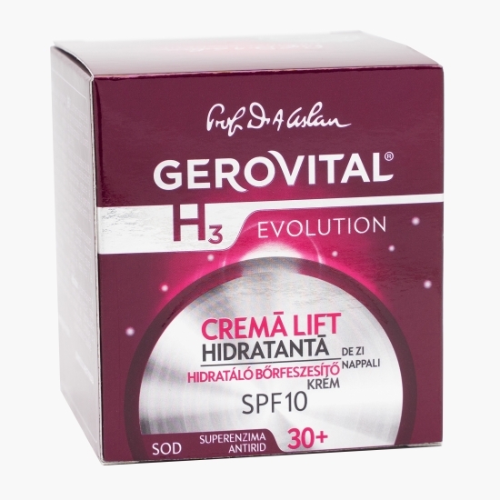 Cremă lift 30+ hidratantă de zi, SPF10, 50ml