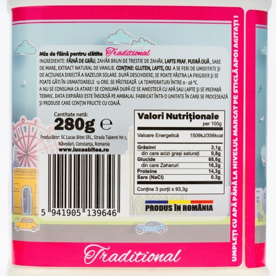 Mix pentru clătite tradiționale Crêpes Original 280g