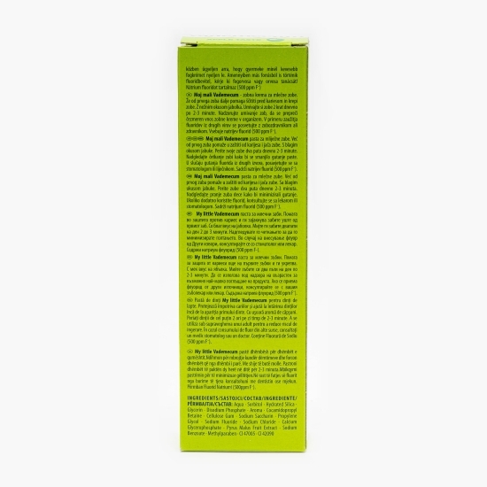 Pastă de dinți pentru copii, cu fluor, pentru dinți de lapte, 0-6 ani, My Little 50ml