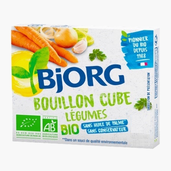 Cuburi de legume ecologice pentru supă 6x12g
