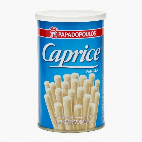 Rulouri de napolitane cu cremă de vanilie 115g
