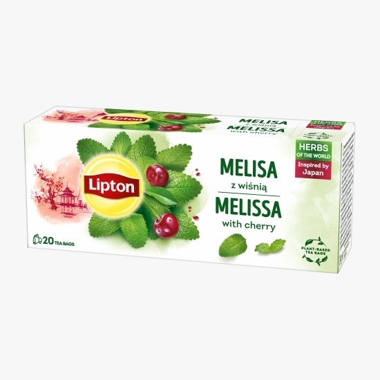 Ceai Melissa cu aromă de cireșe, 20 plicuri