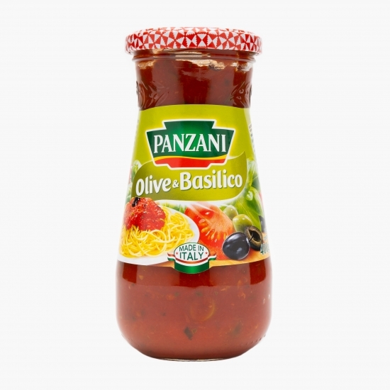 Sos cu măsline și busuioc 400g