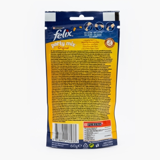 Recompense pentru pisici, 60g, Original Mix cu pui, ficat, curcan