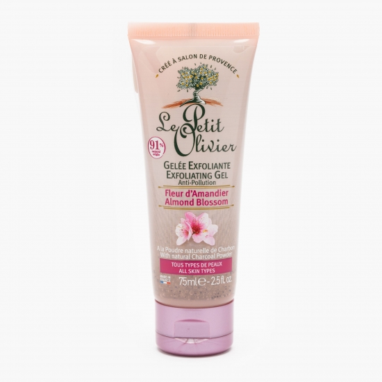 Gel exfoliant migdale pentru toate tipurile de ten 75ml