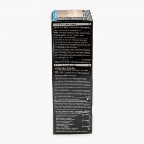 Vopsea de păr permanentă Professional Performance, 9-5 blond perla înghețat, 115ml