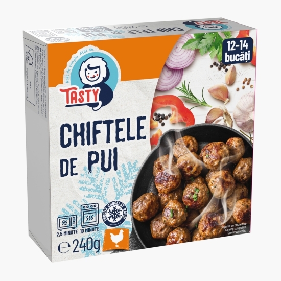 Chiftele de pui prăjite și coapte 240g