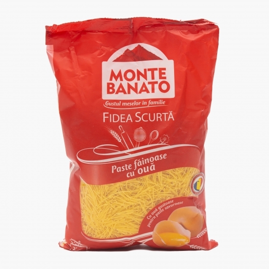 Paste făinoase cu ou, fidea scurtă 250g