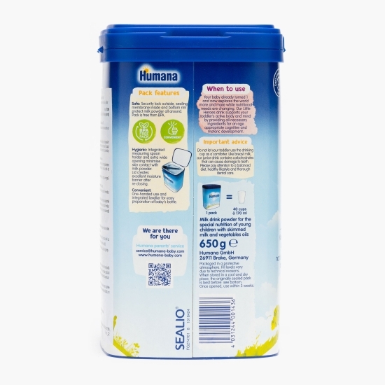 Lapte praf pentru copii de vârstă mică 4 Junior Probalance, 18+ luni, 650g
