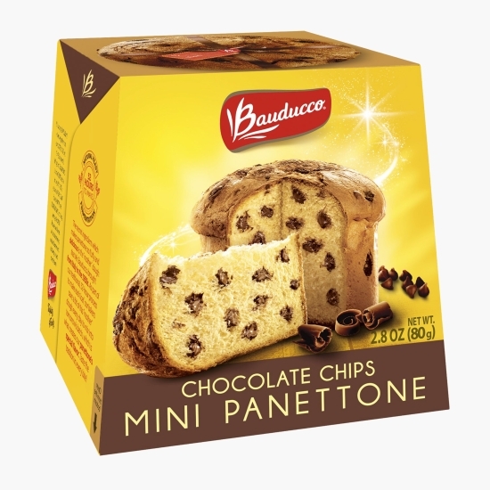 Panettone mini cu bucăți de ciocolată 80g