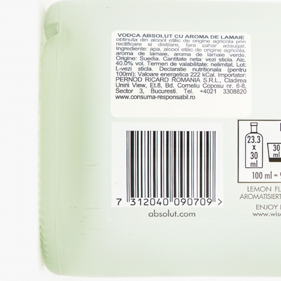 Vodcă Citron 40% alc. 0.7l