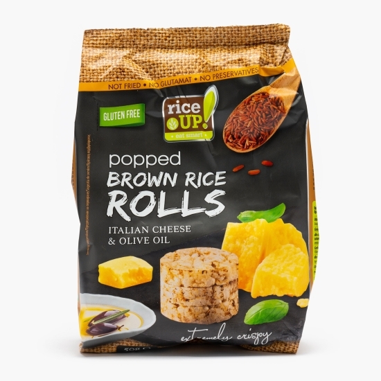 Mini-rondele din orez cu brânză italiană și ulei de măsline 50g