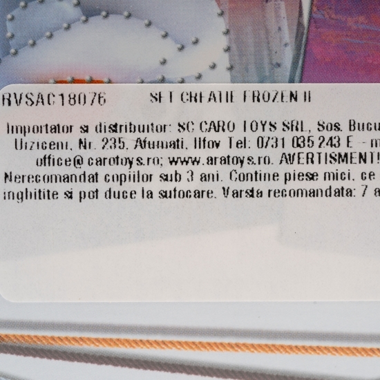 Set creație Frozen II 7+ ani