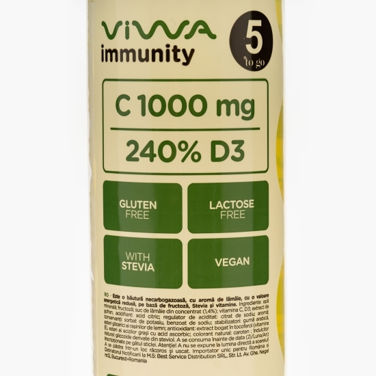 Băutură necarbogazoasă imunitate 600ml