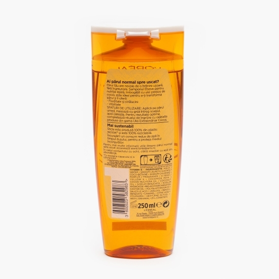  Șampon nutriție lejeră cu ulei prețios de cocos pentru păr normal spre uscat 0.25l