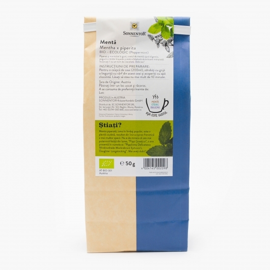 Ceai plante mentă eco 50g