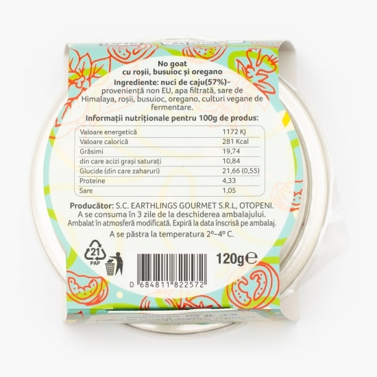 No goat - specialitate din caju cu roșii, busuioc și oregano 120g