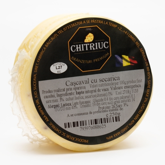 Cașcaval cu secărică 250g