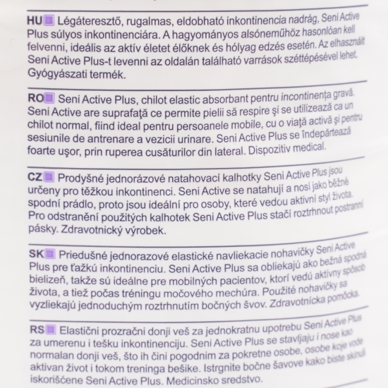 Scutece adulți tip chilot, mărime L, 10 buc