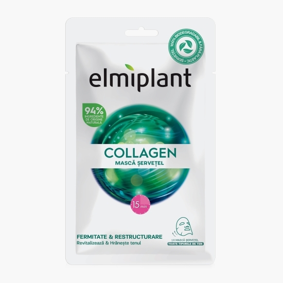 Mască șervețel Collagen pentru toate tipurile de ten, 20ml