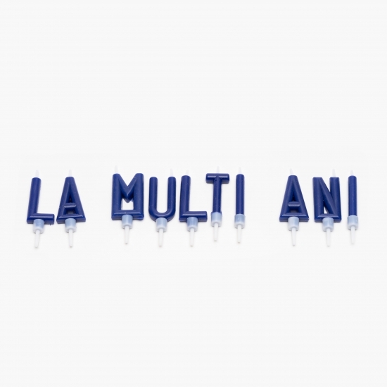 Lumânări litere aniversare