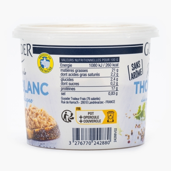 Rillettes de ton alb 120g