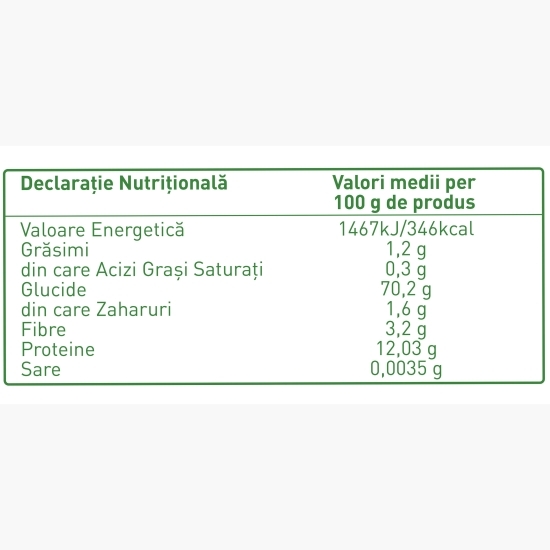 Făină de grâu pentru pizza Castelana Verde 1kg