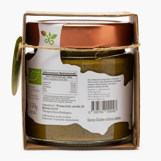 Pastă de fistic de Bronte din Sicilia, eco, 150g