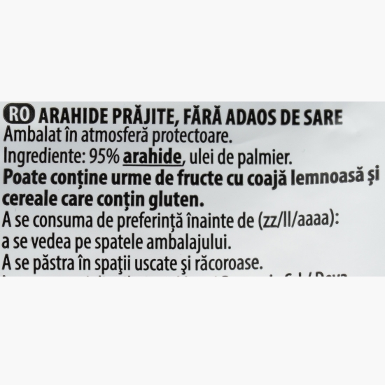 Arahide prăjite și nesărate 150g