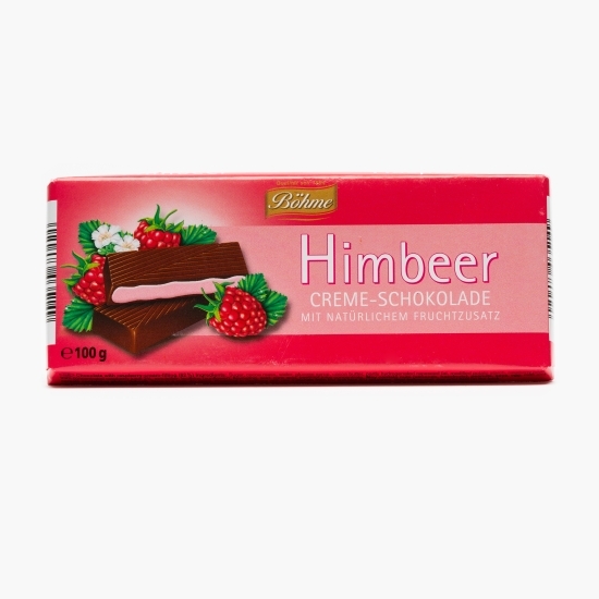 Ciocolată cu căpșuni 100g