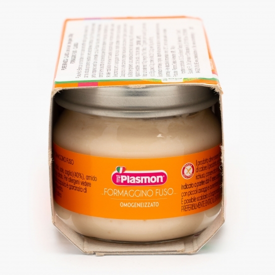 Piure omogenizat brânzică Formaggino, +4 luni, 2x80g