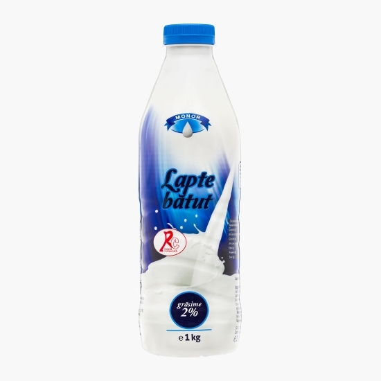 Lapte bătut 2% grăsime, 1kg