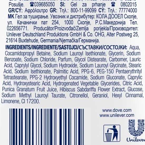 Gel de duș Advanced Care Reviving 400ml
