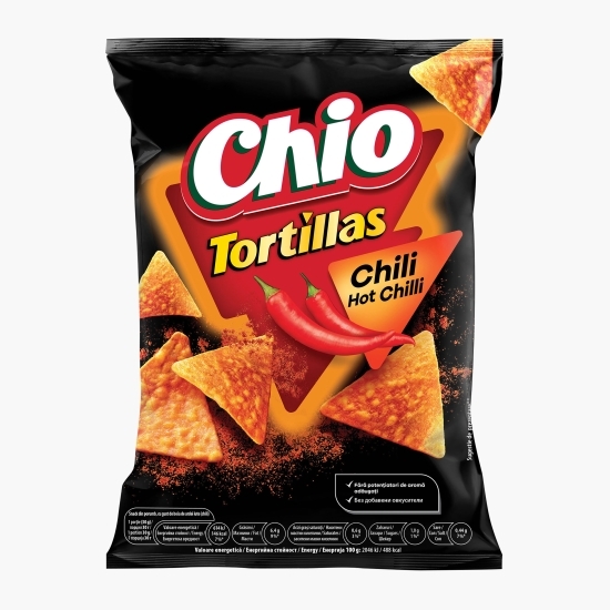 Chipsuri Tortillas cu gust de chili 110g