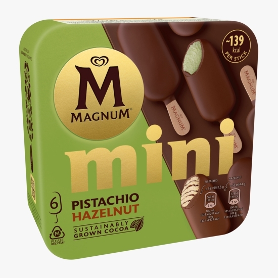 Înghețată mini mix alune de pădure și fistic 6x55ml