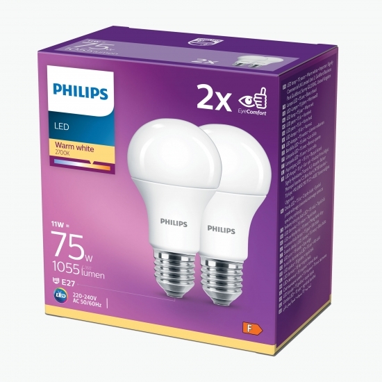 Bec LED Warm White 75W A60 E27