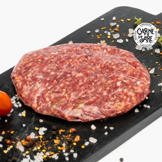 Burger de mânzat cu piper 200g