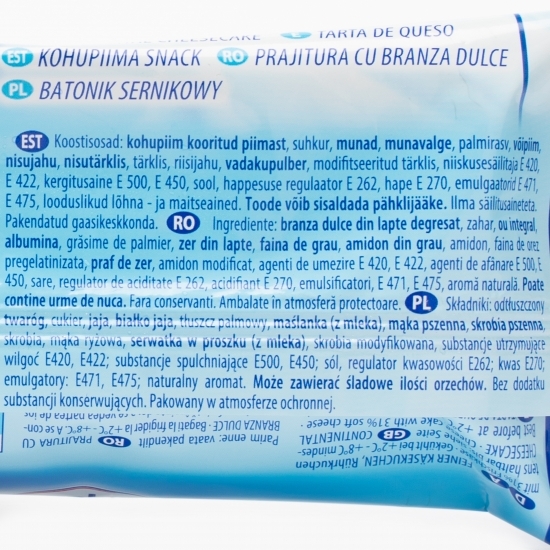 Prăjitură cu brânză dulce 70g
