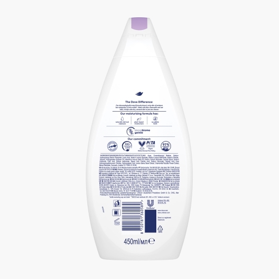 Gel de duș Antistress cu extract de mușețel albastru și ovăz 450ml