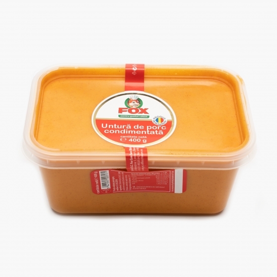 Untură de porc condimentată 400g 