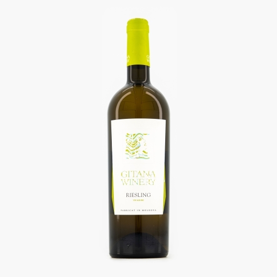 Vin alb sec Riesling Rezerva, 13.5%, 0.75l