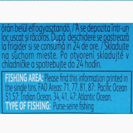Ton în ulei de floarea soarelui 80g