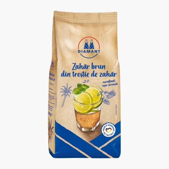 Zahăr brun din trestie de zahăr 500g
