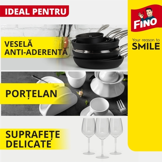 Burete pentru vase din teflon