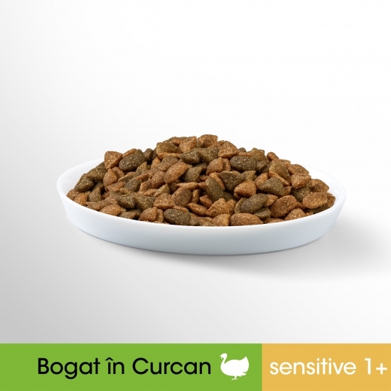 Hrană uscată pentru pisici sensibile adulte, 7kg, de curcan