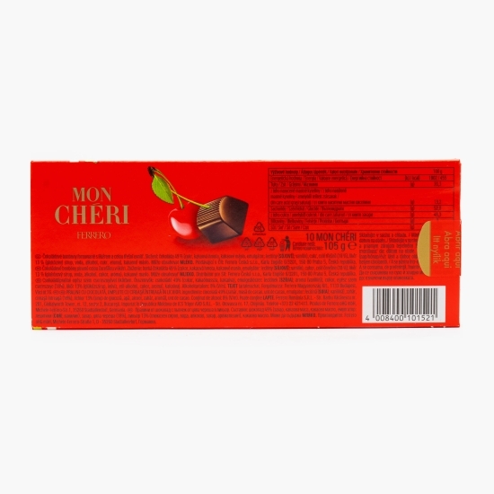Praline de ciocolată cu cireașă întreagă în lichior 105g