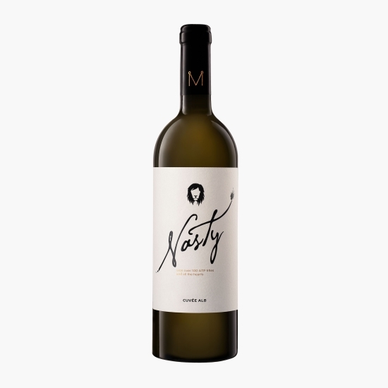 Vin alb sec Cuvee Fetească Regală & Fetească Albă, 13.5%, 0.75l